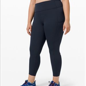 Fast and free 2 25 inch lululemon tights. NAVY